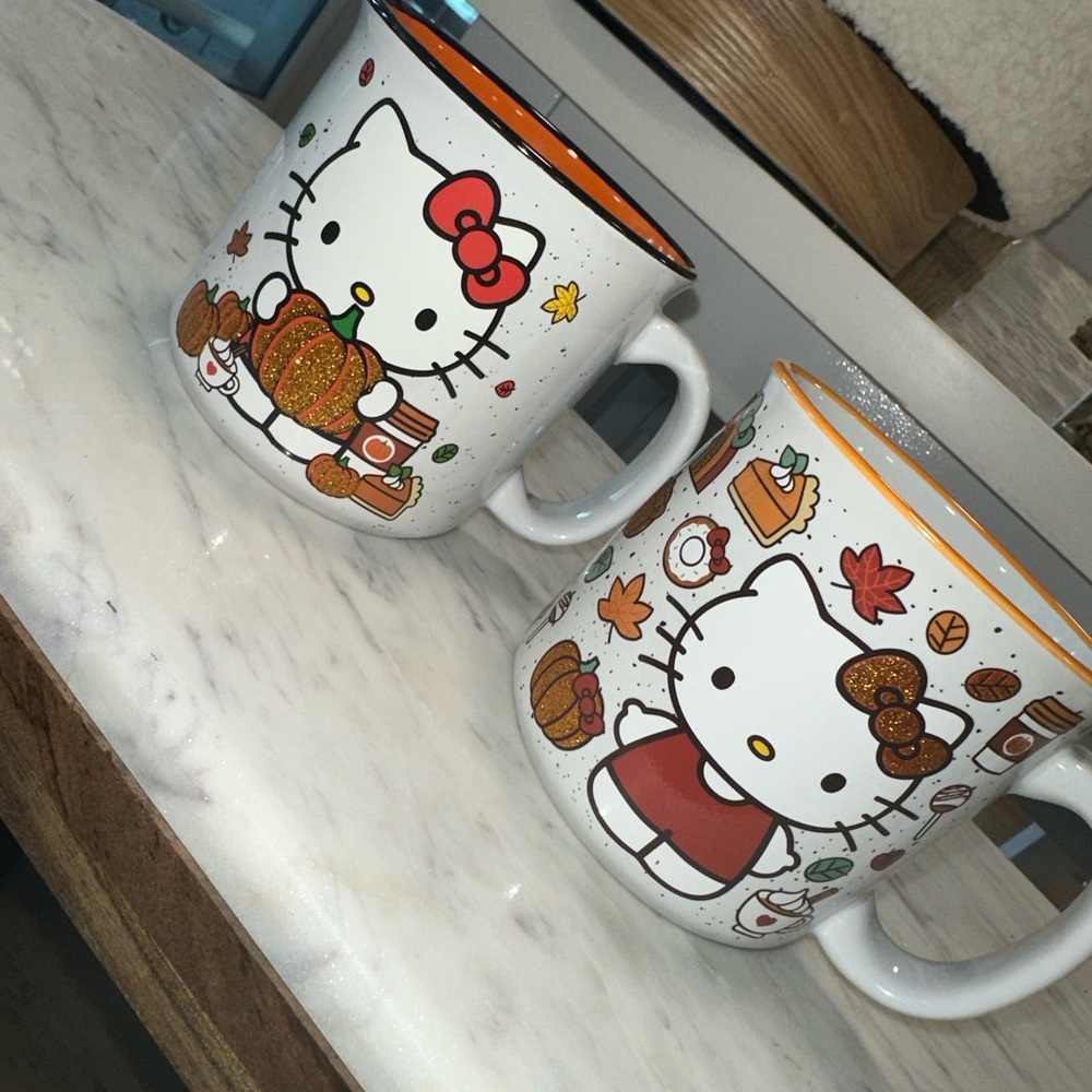 ✨NEW🎃Sanrio Hello Kitty Pumpkin Spice and Evrything Nice Fall Autumn Mug🍂